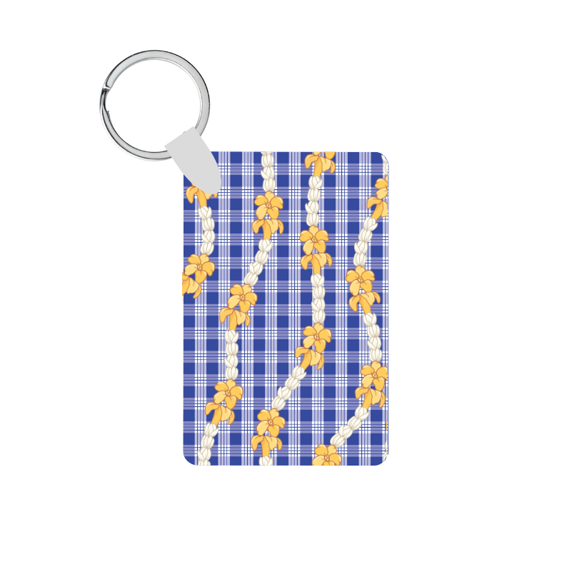 Keychain - Crown & Puakenikeni