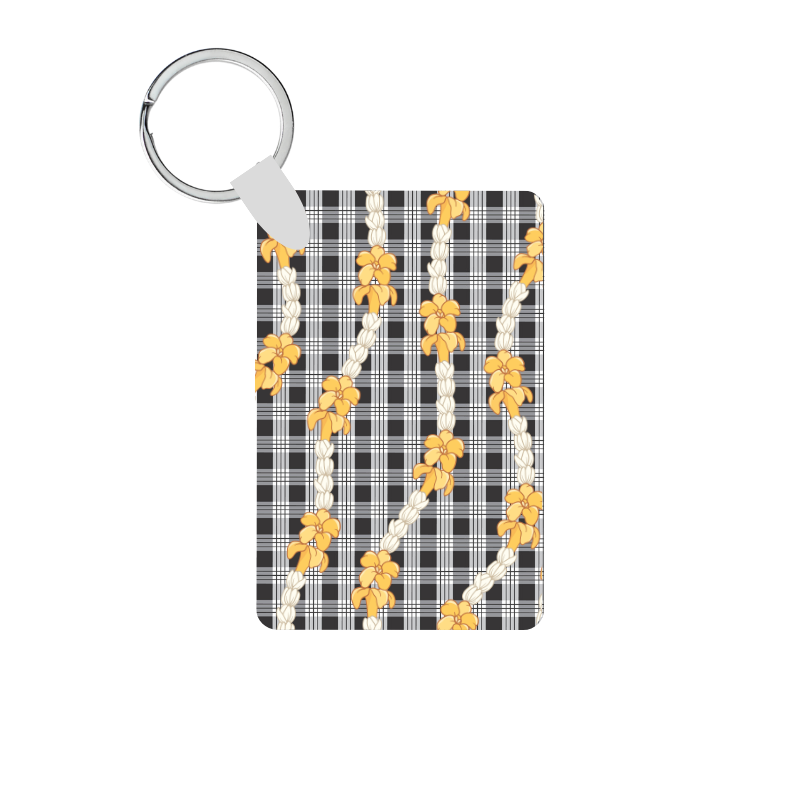 Keychain - Crown & Puakenikeni