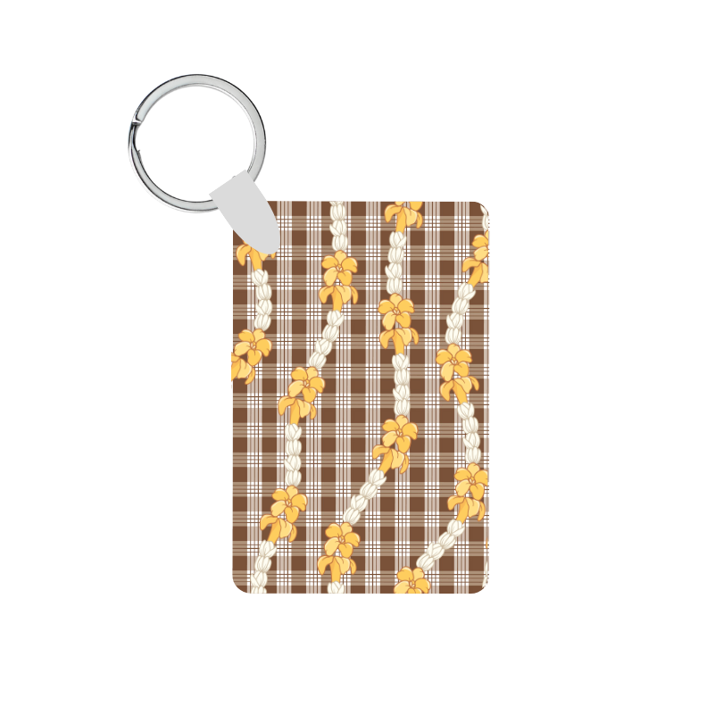Keychain - Crown & Puakenikeni