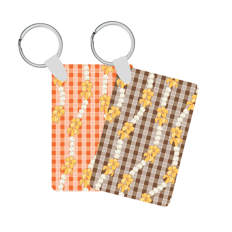 Keychain - Crown & Puakenikeni