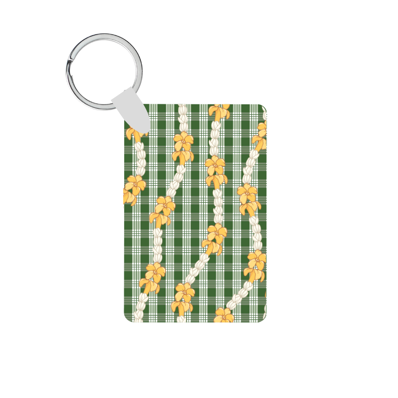Keychain - Crown & Puakenikeni