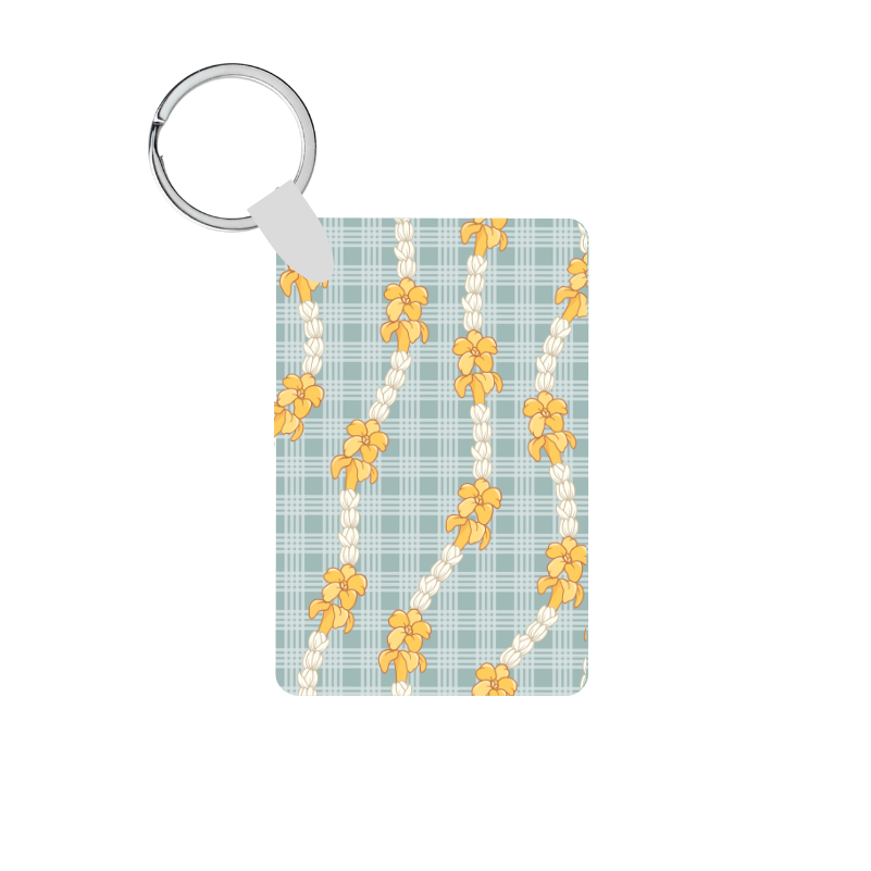 Keychain - Crown & Puakenikeni