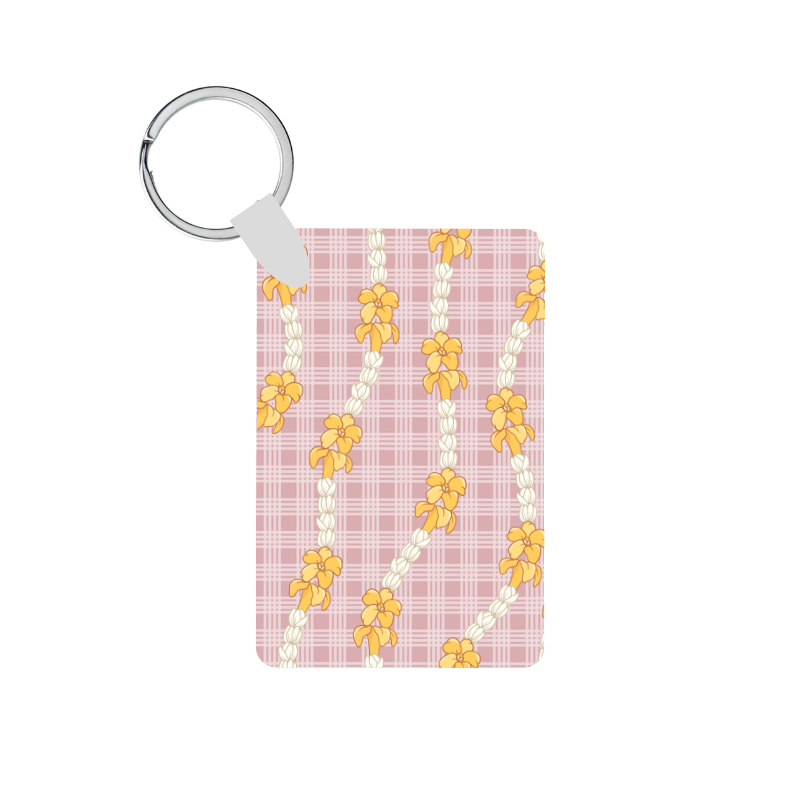 Keychain - Crown & Puakenikeni