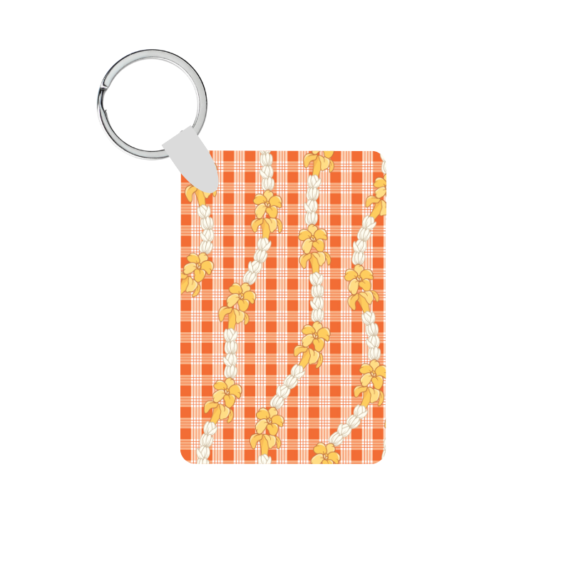 Keychain - Crown & Puakenikeni
