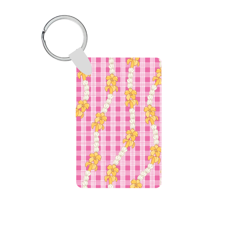 Keychain - Crown & Puakenikeni