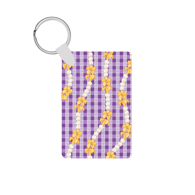 Keychain - Crown & Puakenikeni