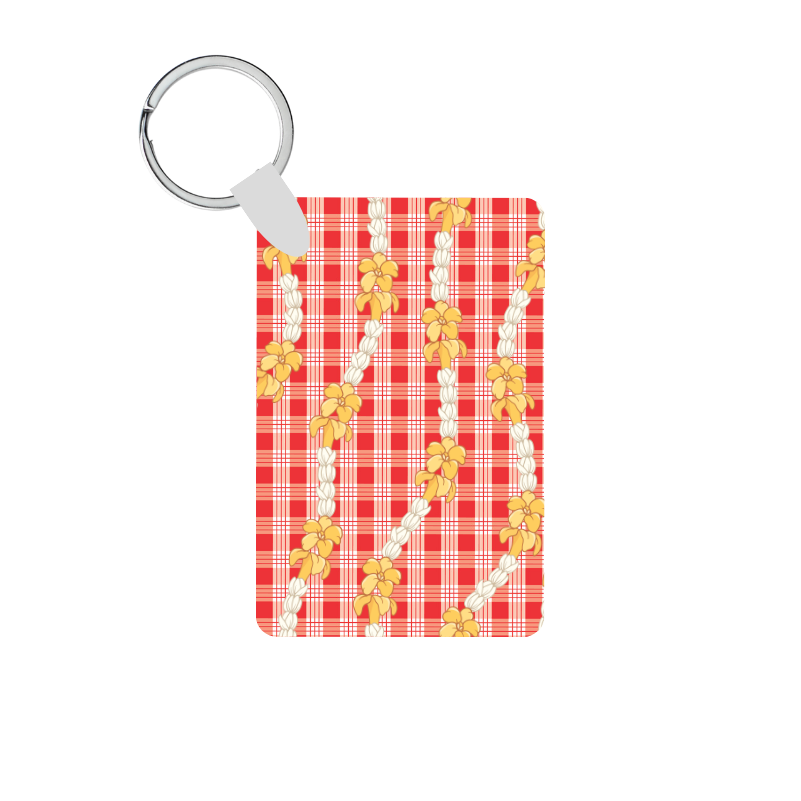 Keychain - Crown & Puakenikeni