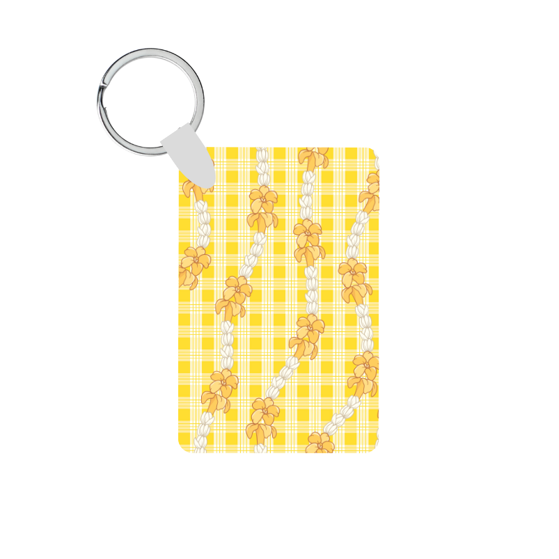 Keychain - Crown & Puakenikeni